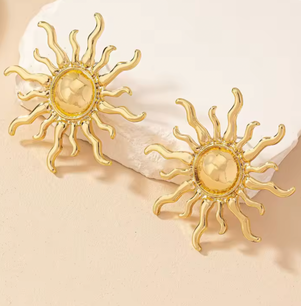 Solara Gold Earrings