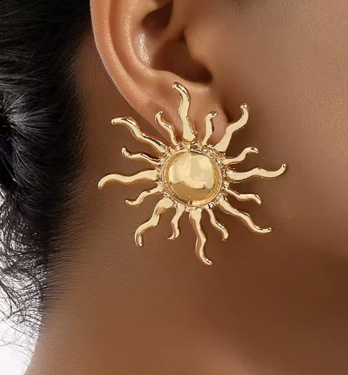 Solara Gold Earrings