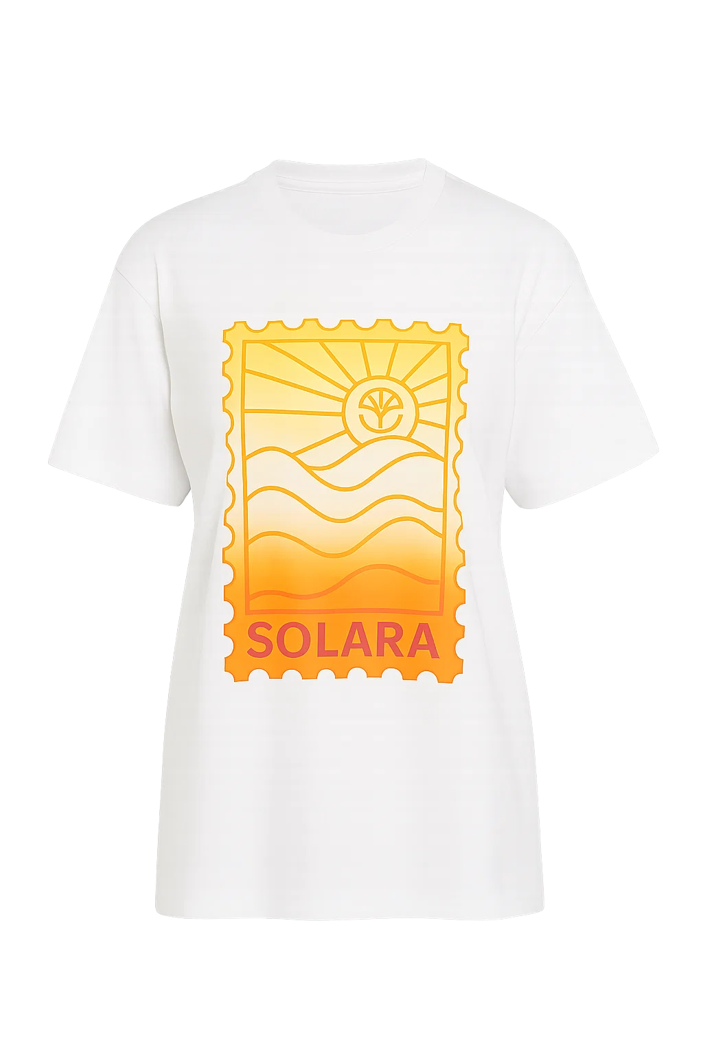 Solara Tea in Ombre Print