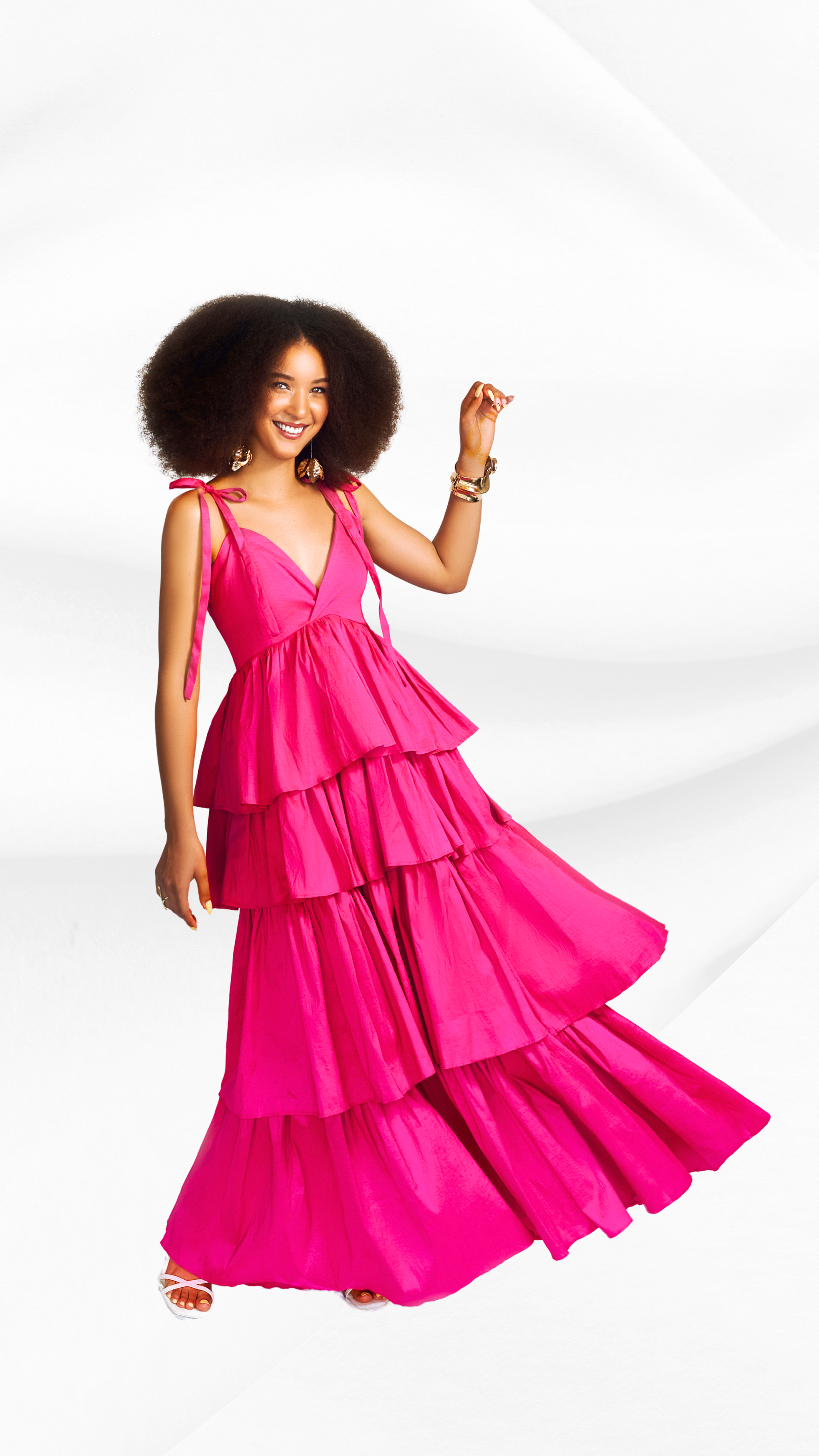 Oasis Maxi Dress- Rose