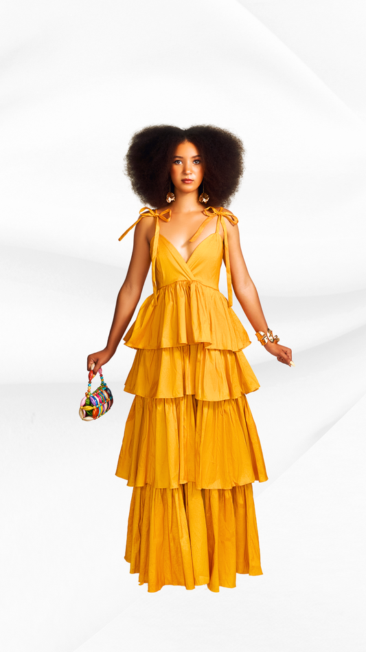 Oasis Maxi Dress- Marigold