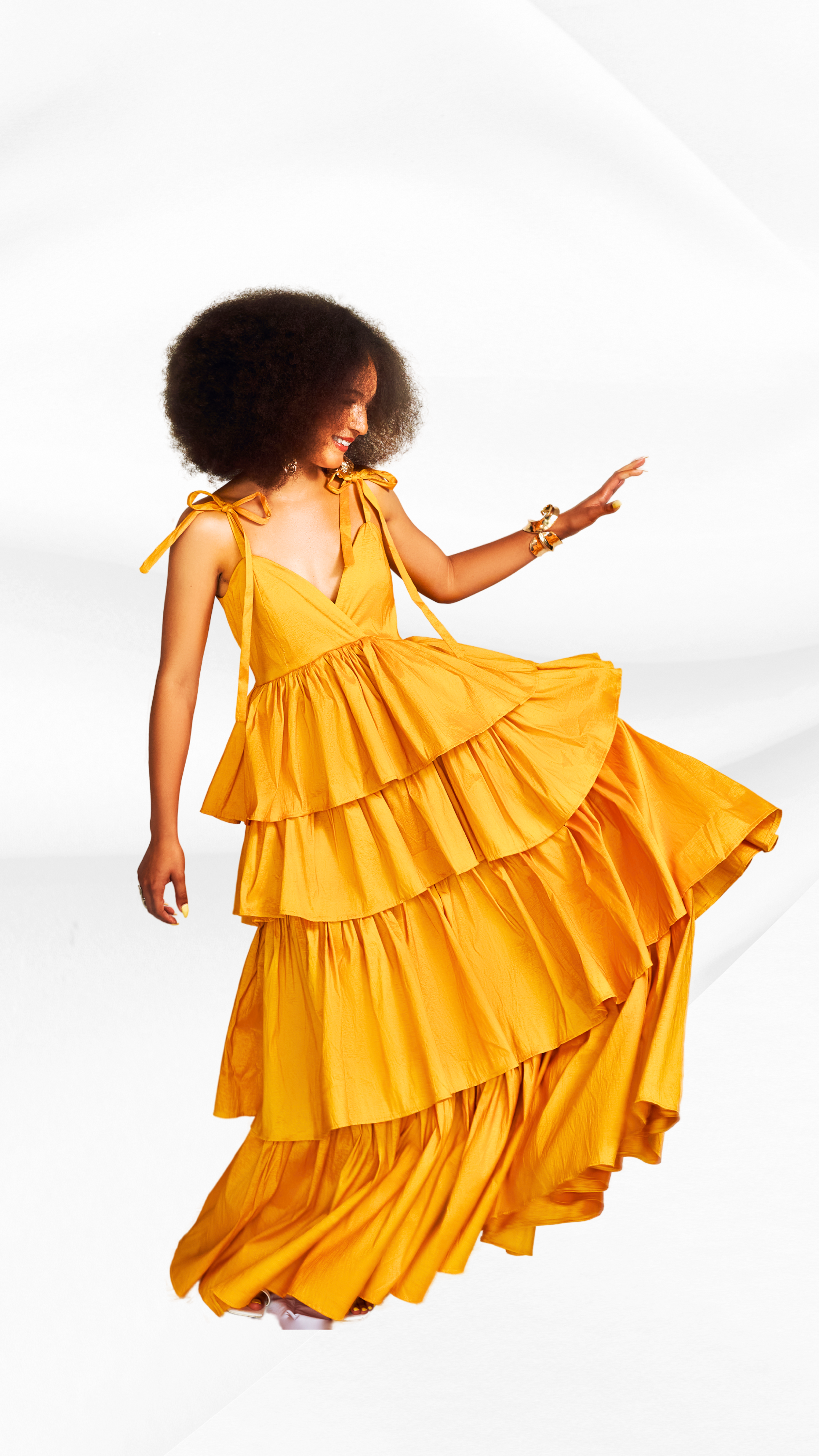 Oasis Maxi Dress- Marigold