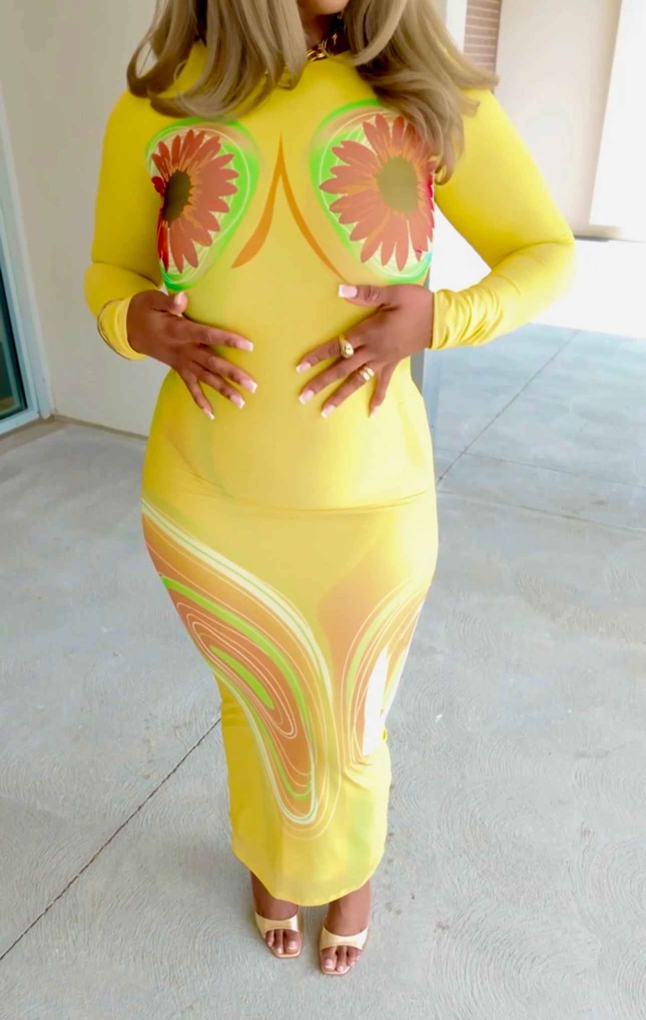 Orio Dress- Marigold