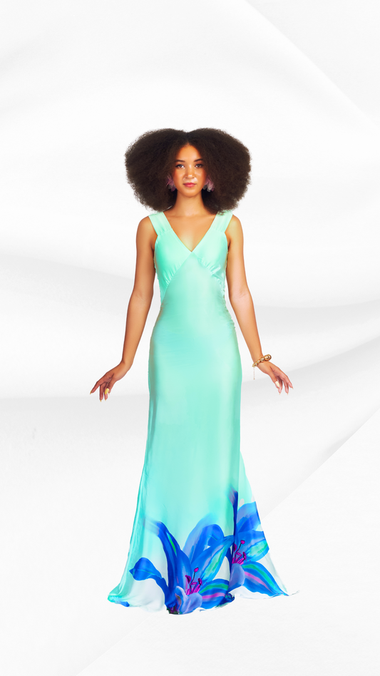 Dena Dress- Sea Foam