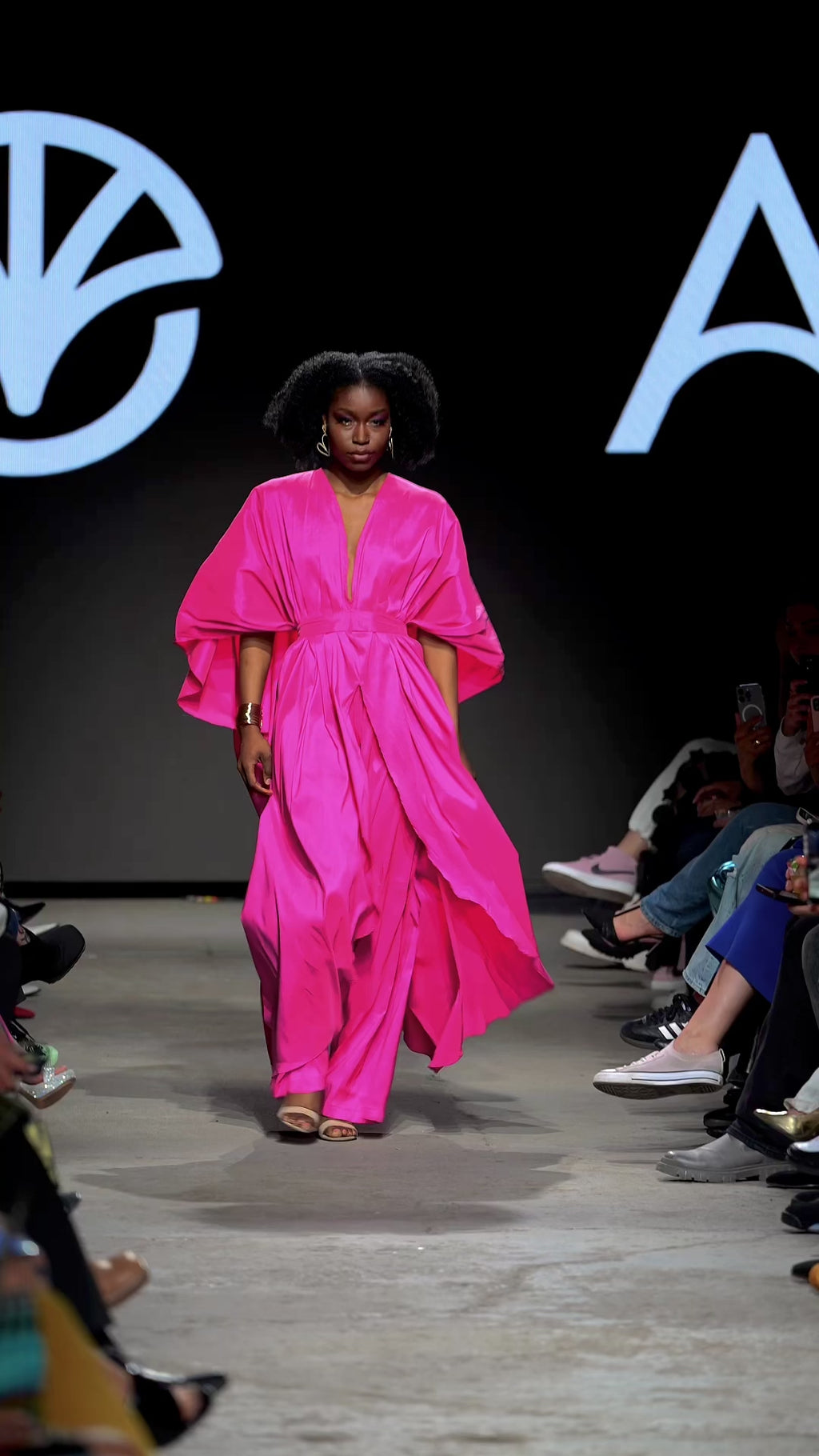 Nigo Kaftan Set- Fuchsia